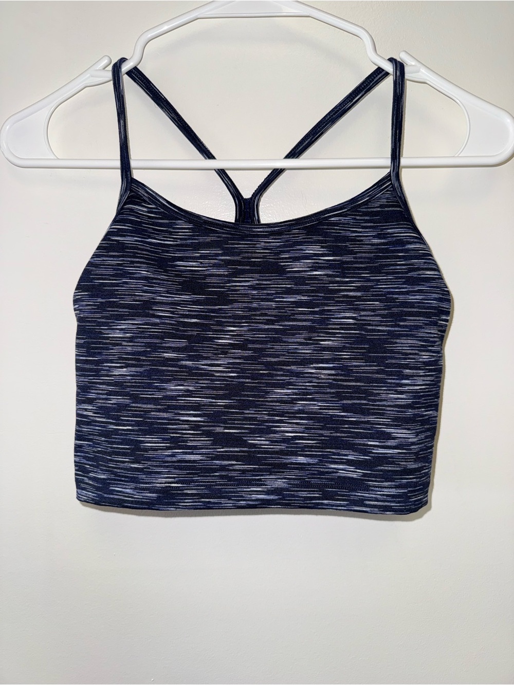 Aerie (XS) The Hugger Recharge Blue/White Sports Bra